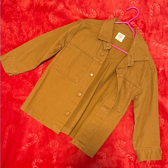 Brown Utility Jean Jacket - Picture 2 of 3